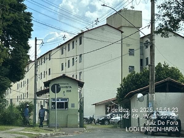 Apartamento em leilão em Juiz De Fora - MG, bairro Santa Isabel — Apartamento 51,51m², 2 dormitório(s), 1 vaga(s) na garagem - SANTA ISABEL, JUIZ DE FORA MG