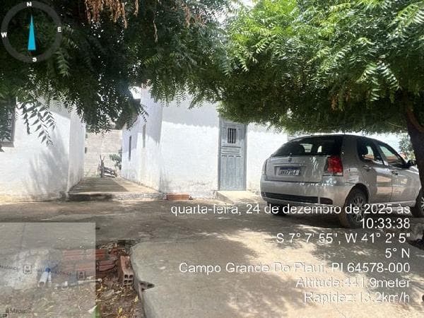 Casa em leilão em Campo Grande Do Piauí - PI, bairro Centro — Casa 69m², 2 dormitório(s), 1 vaga(s) na garagem - CENTRO, CAMPO GRANDE DO PIAUI PI