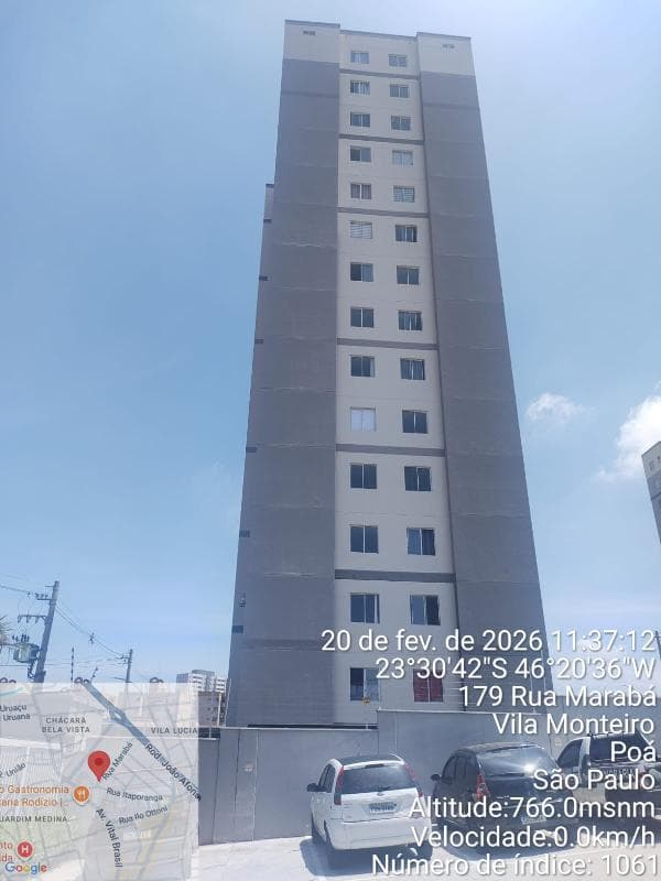 Apartamento em leilão em Poá - SP — Apartamento 47,38m², 2 dormitório(s), 1 vaga(s) na garagem - , POA SP