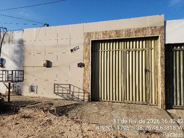 Casa em leilão em Pacajus - CE — Casa 91m², 0 dormitório(s), 1 vaga(s) na garagem -, PACAJUS CE