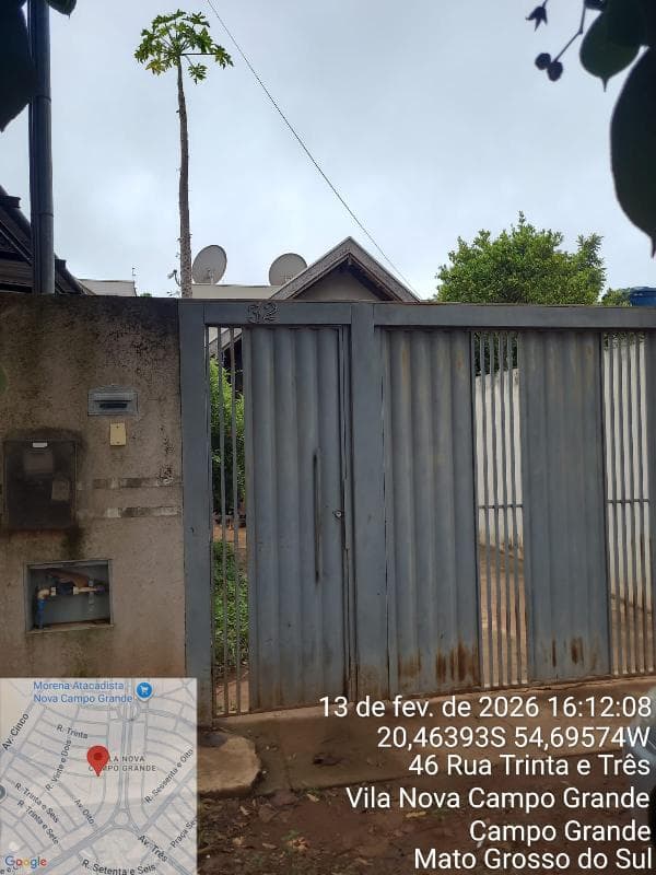 Casa em leilão em Campo Grande - MS, bairro Vila Nova Campo Grande — Casa 62,44m², 2 dormitório(s), 1 vaga(s) na garagem - VILA NOVA CAMPO GRANDE, CAMPO GRANDE MS