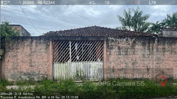 Casa em leilão em Ananindeua - PA, bairro Vale Verde — Casa 60m², 1 dormitório(s), 1 vaga(s) na garagem - COQUEIRO, ANANINDEUA PA