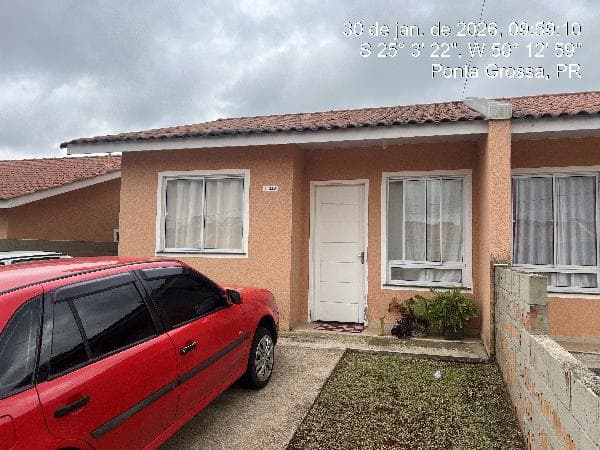 Casa em leilão em Ponta Grossa - PR, bairro Chapada — Casa 47,52m², 2 dormitório(s), 1 vaga(s) na garagem - CHAPADA, PONTA GROSSA PR