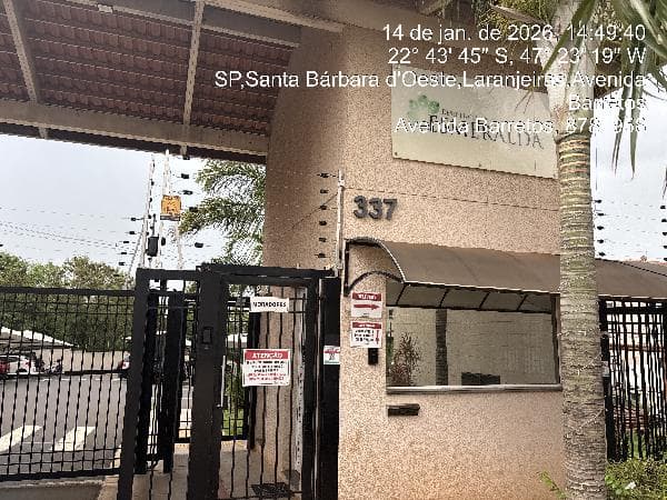 Apartamento em leilão em Santa Bárbara D'oeste - SP, bairro Planalto do Sol Ii — Apartamento 48,79m², 2 dormitório(s), 1 vaga(s) na garagem - PLANALTO DO SOL II, SANTA BARBARA D'OESTE SP