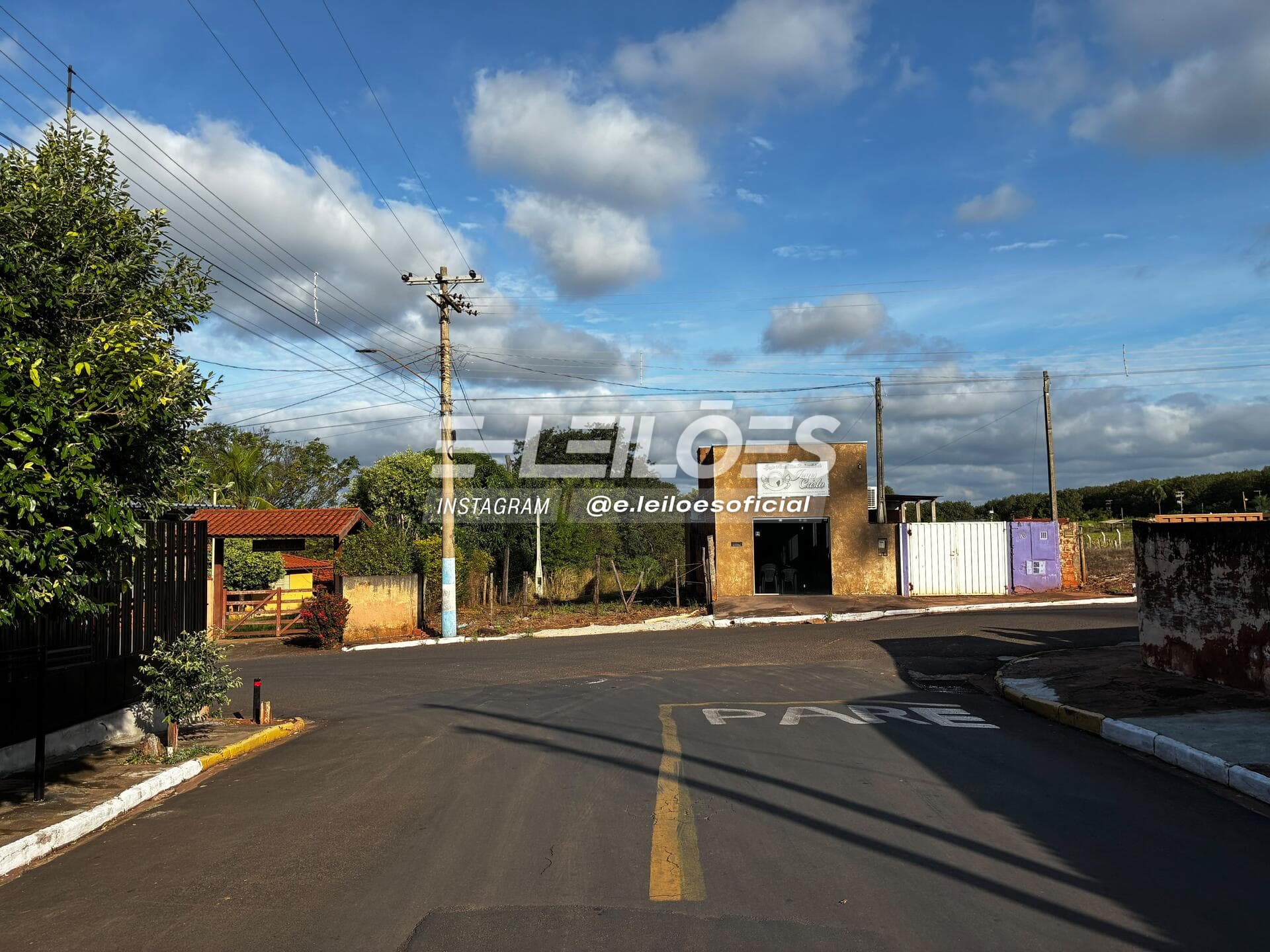 Foto 2 de 9: Terreno em leilão em São João Das Duas Pontes - SP, bairro Centro — Terreno s/ benfeitorias área de 201,10m² - São João das Duas Pontes/SP