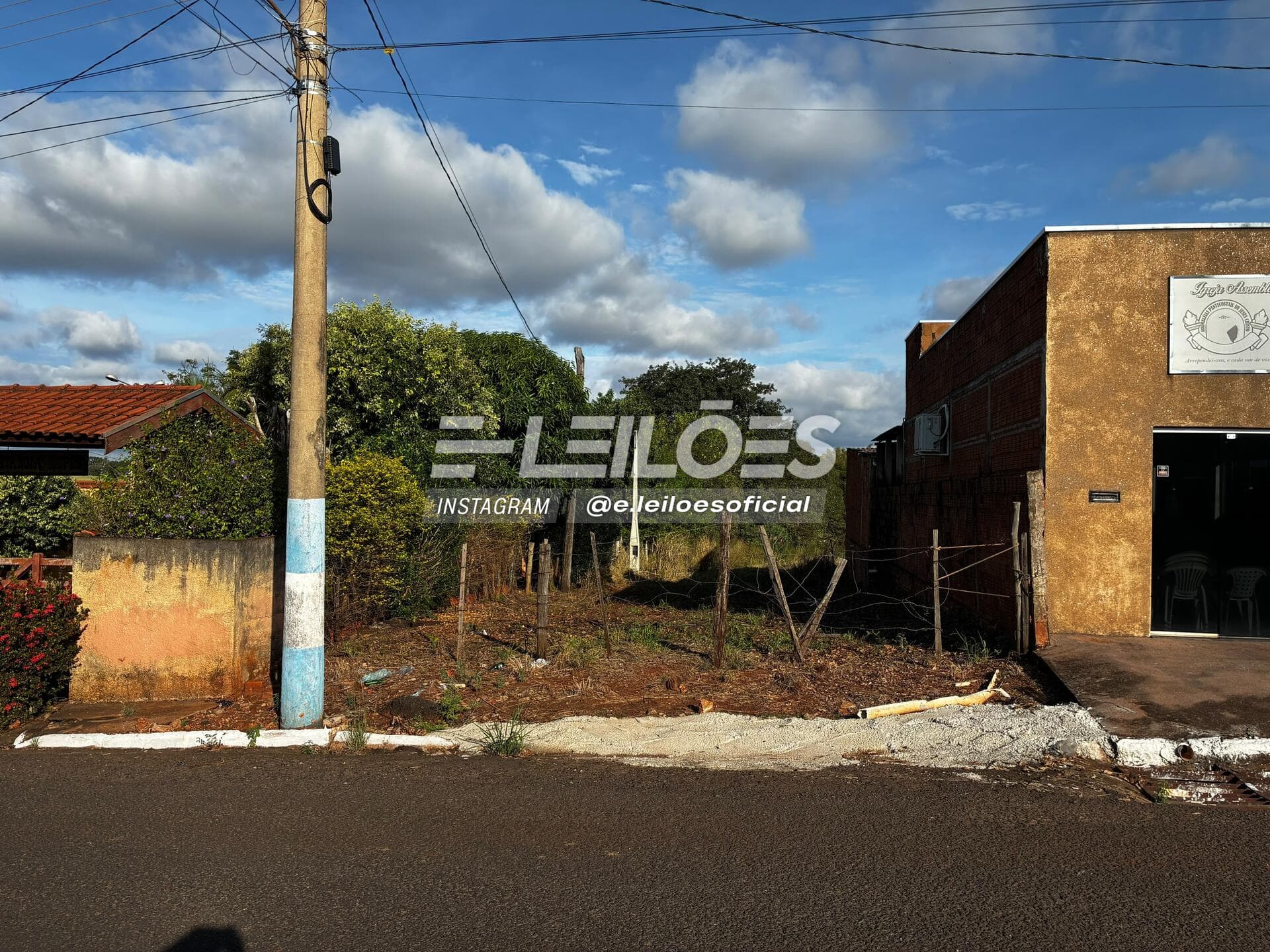 Foto 4 de 9: Terreno em leilão em São João Das Duas Pontes - SP, bairro Centro — Terreno s/ benfeitorias área de 201,10m² - São João das Duas Pontes/SP