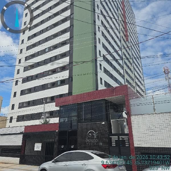 Foto 1 de 3: Apartamento em leilão em Maceió - AL, bairro Pinheiro — Apartamento 86,24m², 3 dormitório(s), 2 vaga(s) na garagem - Pinheiro, Maceió AL
