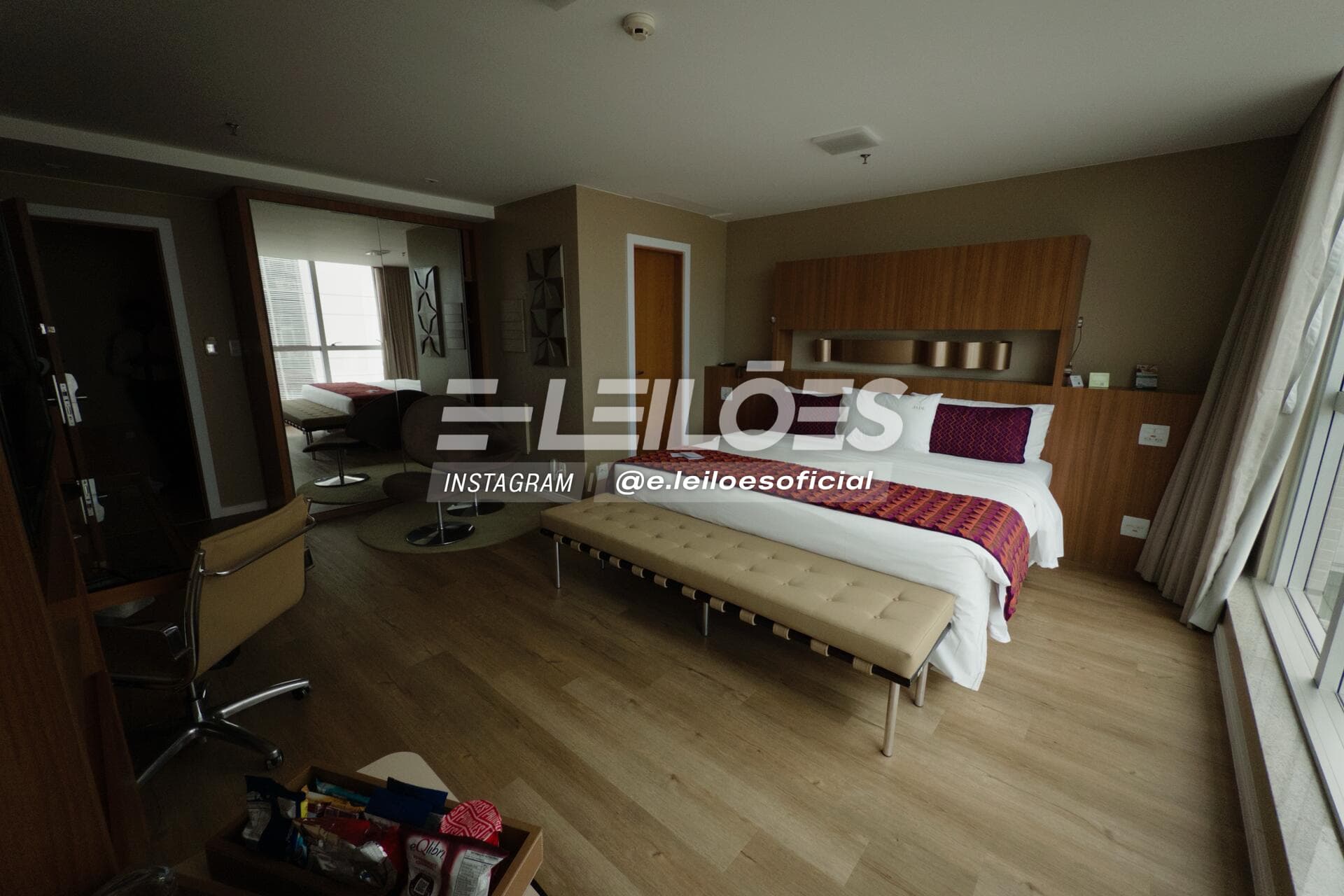 Apartamento em leilão em Brasília - DF, bairro Zona Industrial (guará) — Apartamento 32m²  [Jade Hotel]