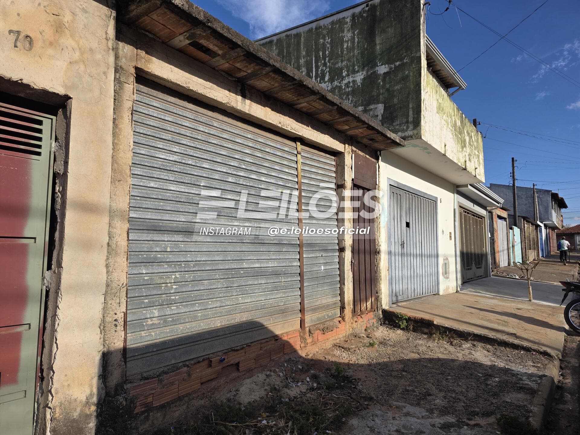 Foto 1 de 10: Casa em leilão em Ibaté - SP, bairro Jardim Cruzado — Imóvel inacabado, área 125m² - Ibaté/SP