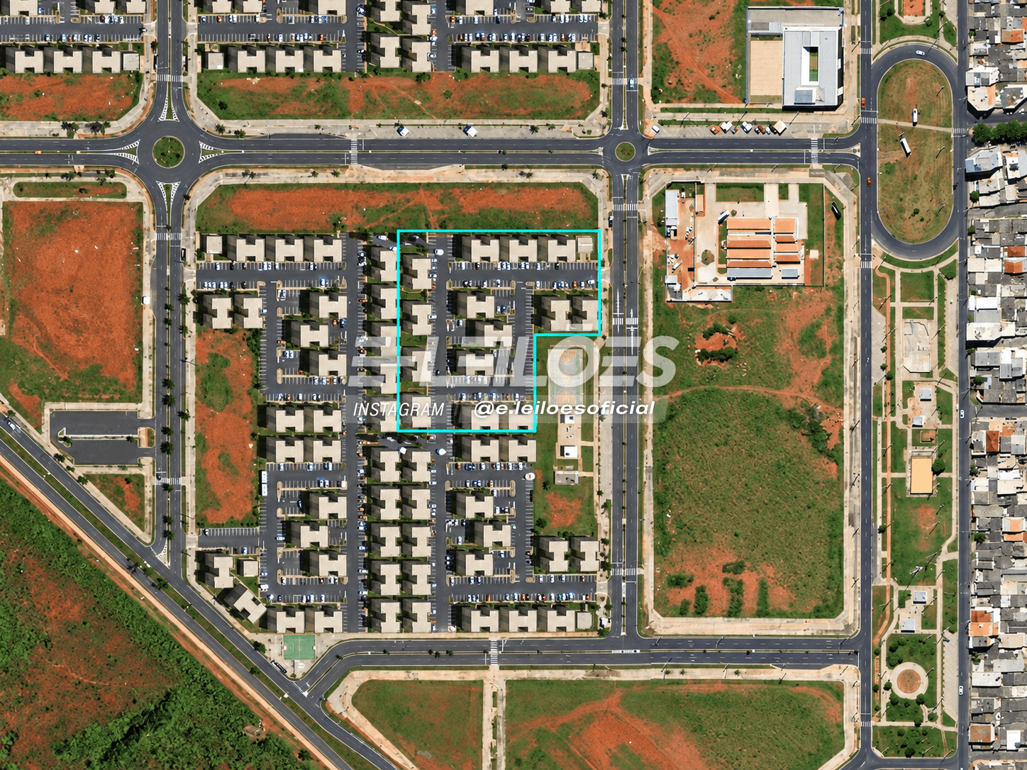 Foto 3 de 8: Apartamento em leilão em Brasília - DF, bairro Paranoá Parque — Apto. aproximadamente 46m², Condomínio Paranoá Parque - Paranoá/DF