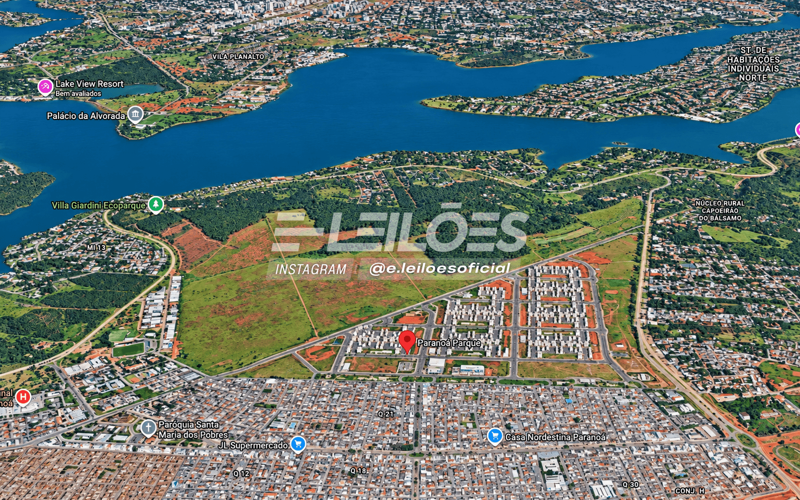 Foto 4 de 8: Apartamento em leilão em Brasília - DF, bairro Paranoá Parque — Apto. aproximadamente 46m², Condomínio Paranoá Parque - Paranoá/DF