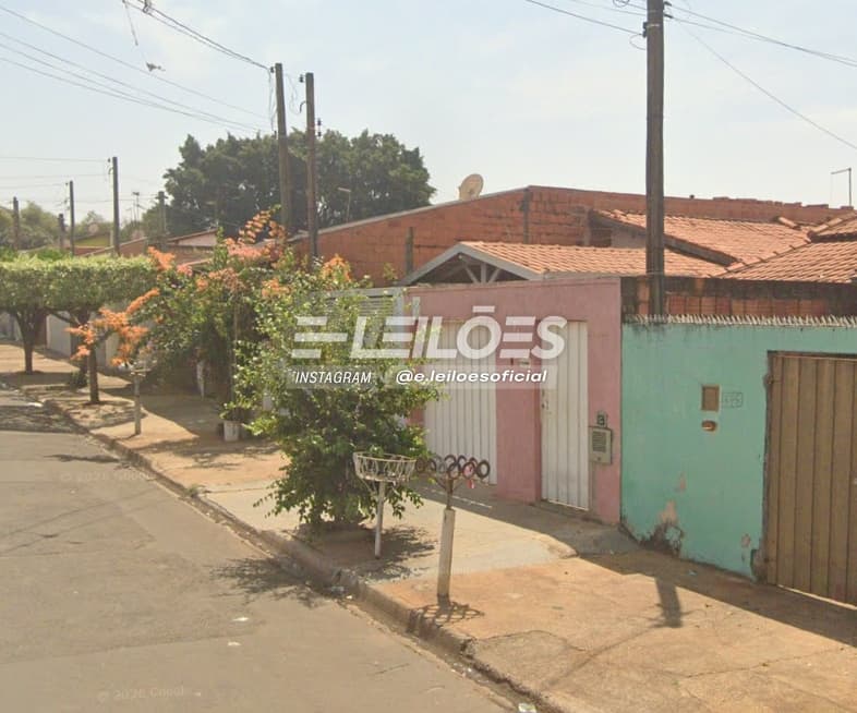 Foto 3 de 4: Casa em leilão em Leme - SP, bairro Jardim Adelina — Imóvel edificado em alvenaria com pavimento térreo, área de 125m² - Leme/SP