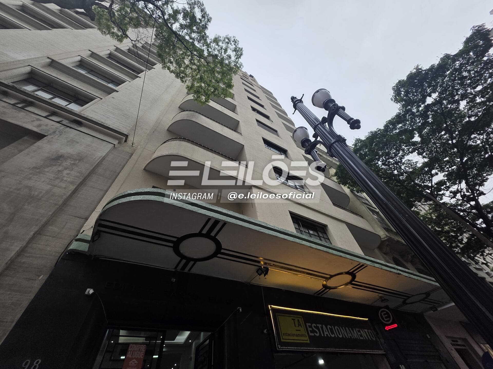 Foto 1 de 13: Comercial em leilão em São Paulo - SP, bairro República — Comercial, área total 134,56m² - Ed. Santo Elias - São Paulo/SP