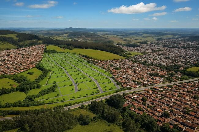 Foto 2 de 3: Terreno em leilão em Divinópolis - MG, bairro Fábio Notini — Lote Nº 353, Quadra Nº 338, Zona 045, Sublote 000, Do Portal Bairro Novo