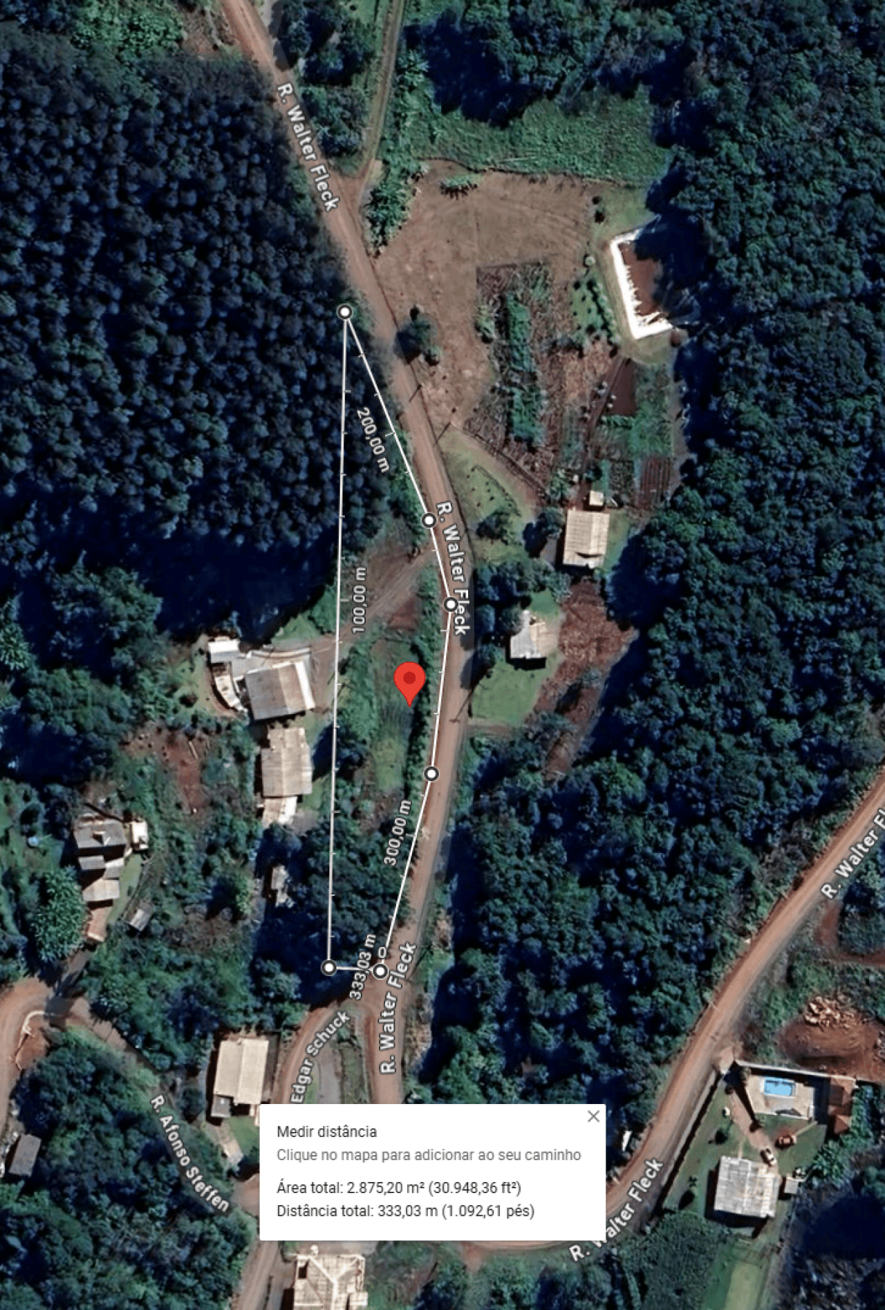Foto 4 de 10: Area Rural em leilão em Santa Maria Do Herval - RS — ÁREA DE TERRAS DE 2.892,46m² EM SANTA MARIA DO HERVAL [ESTRADA WALACHAY]