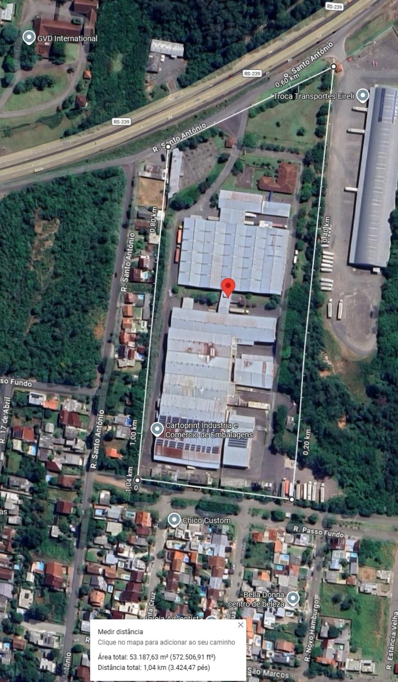 Foto 1 de 8: Comercial em leilão em Campo Bom - RS, bairro São José — COMPLEXO INDUSTRIAL DE 52 MIL M² NA RS-239 EM CAMPO BOM/RS