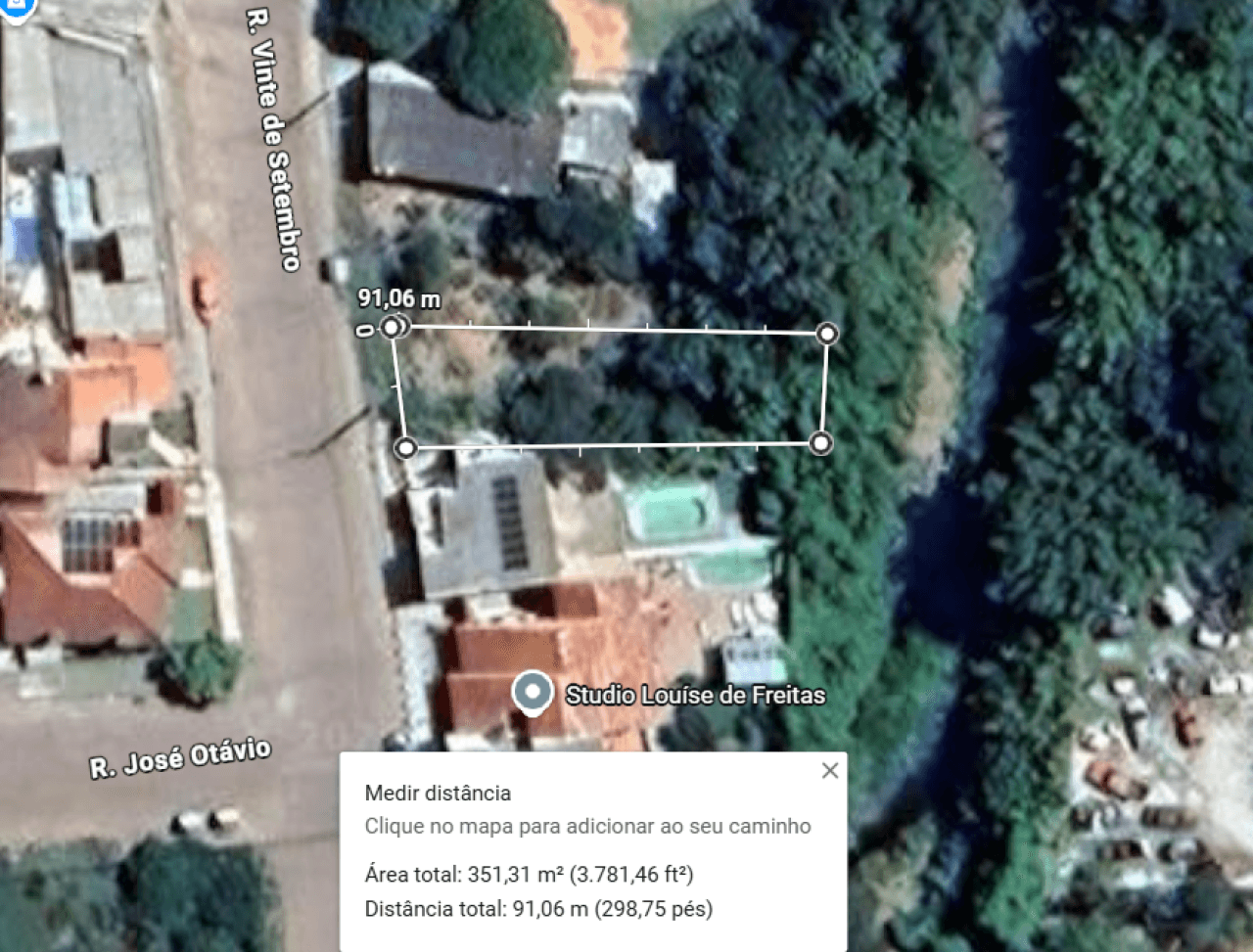 Foto 3 de 3: Terreno em leilão em Bagé - RS, bairro Loteamento São Carlos — TERRENO COM 350M² EM BAGÉ/RS