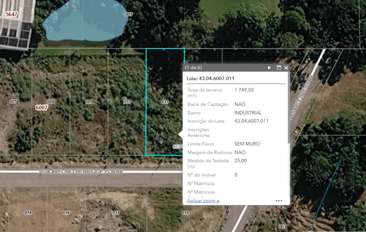 Foto 1 de 2: Terreno em leilão em Caxias Do Sul - RS, bairro São Cristóvão — TERRENO URBANO EM CAXIAS DO SUL/RS - COM ÁREA DE 1749,50m²