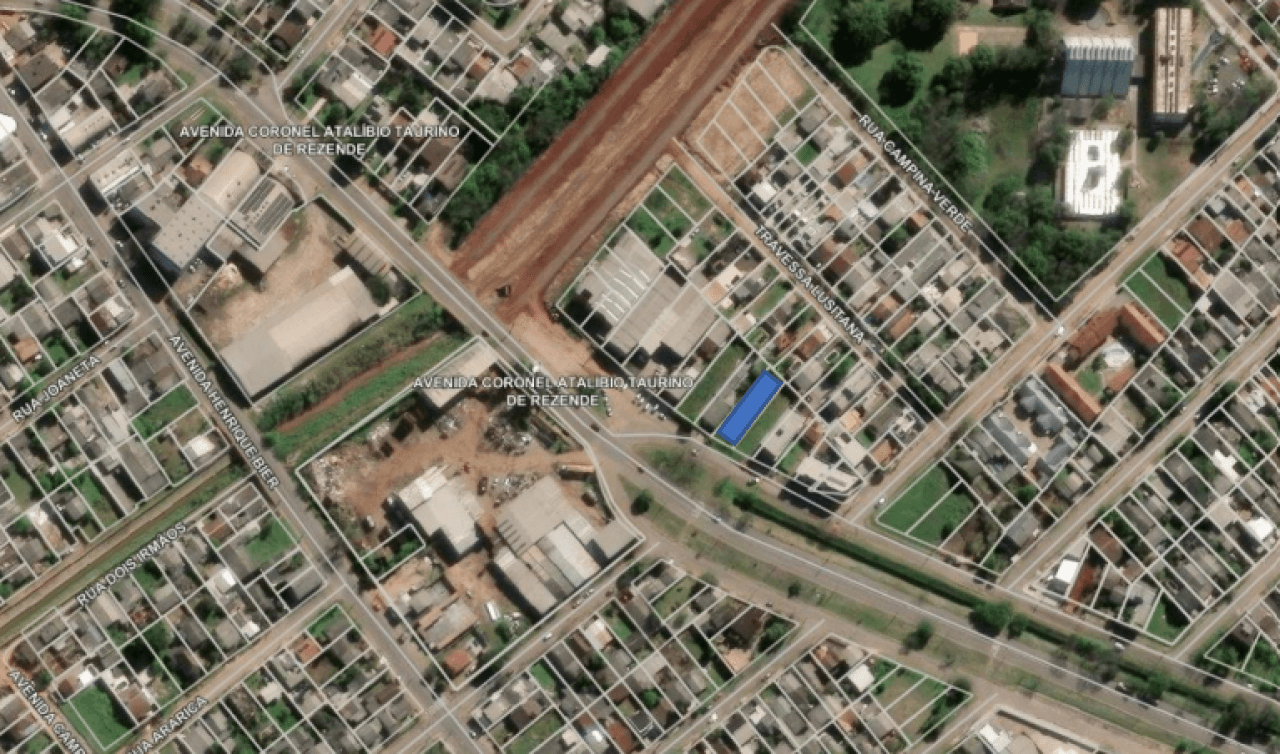 Terreno em leilão em São Leopoldo - RS, bairro Scharlau — TERRENO DE 466,84M² NO BAIRRO SCHARLAU EM SÃO LEOPOLDO/RS