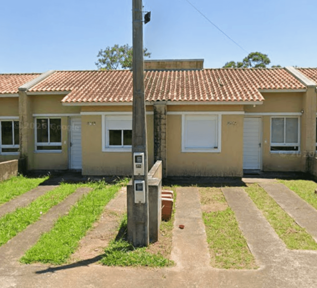 Casa em leilão em Esteio - RS, bairro Vila Três Marias — CASA GEMINADA Nº 391-A COM 2 DORMITÓRIOS NA VILA TRÊS MARIAS EM ESTEIO/RS