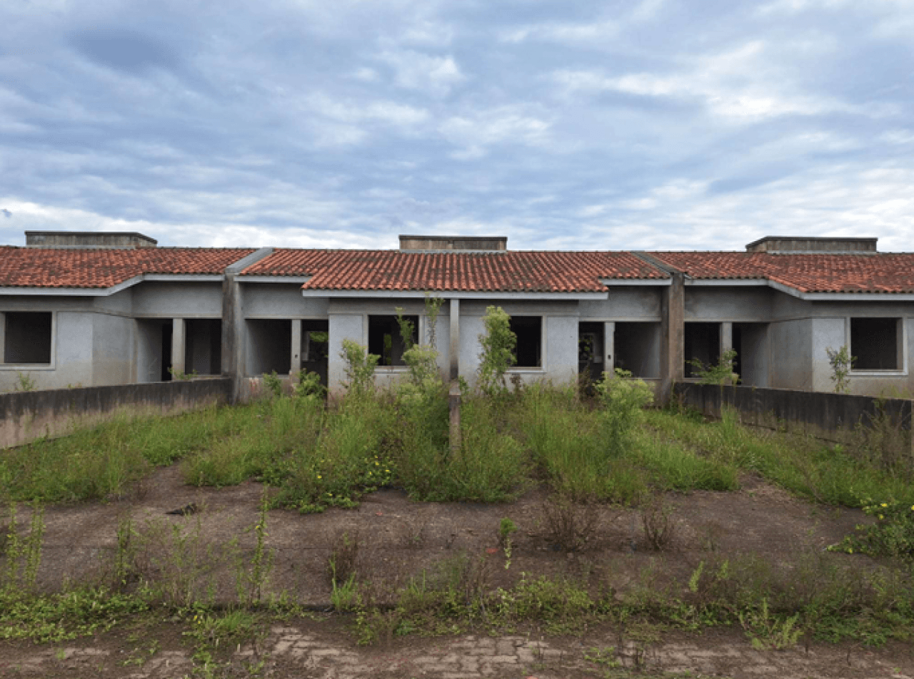 Casa em leilão em Esteio - RS — CASA DE ALVENARIA GEMINADA EM CONSTRUÇÃO, Nº 511 - A e 511 - B em ESTEIO/RS