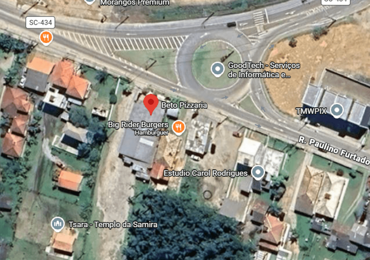 Foto 3 de 3: Comercial em leilão em Garopaba - SC, bairro Palhoinha — PRÉDIO COMERCIAL DE 409,27m² EM TERRENO DE 1.090,12m² NA SC-434 EM GAROPABA/SC