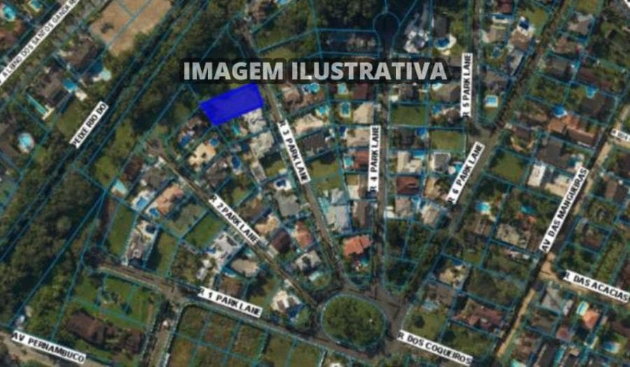Foto 9 de 10: Terreno em leilão em Guarujá - SP, bairro Balneário Praia do Pernambuco — LOTE - 921,99m² - Park Lane II Pernambuco - Guarujá/S LOTE - 921,99m² - Park Lane II Pernambuco - Guarujá/SP