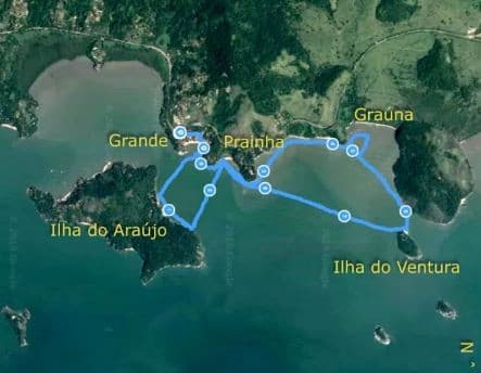 Foto 2 de 6: Imóvel em leilão em Paraty - RJ — PROPRIEDADE NA ILHA DO ARAÚJO, EM PARATY -  IMAGENS ILUSTRATIVAS