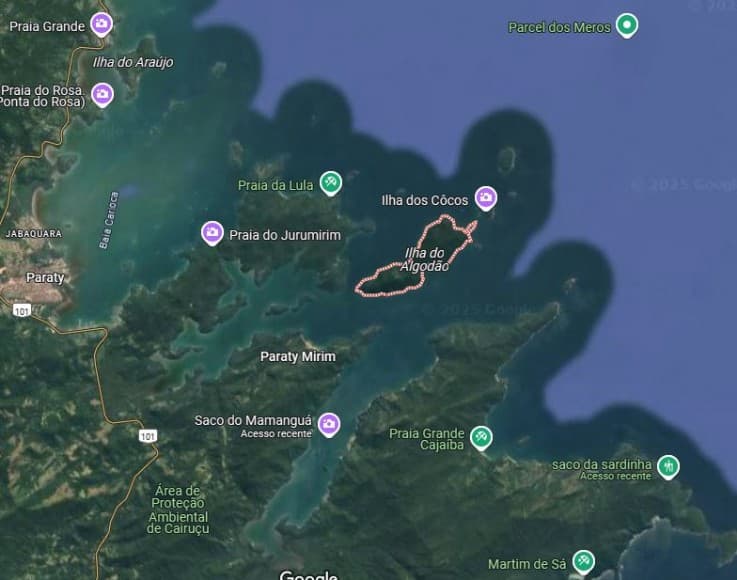 Foto 7 de 10: Imóvel em leilão em Paraty - RJ — PROPRIEDADE NA ILHA DO ALGODÃO, EM PARATY -  IMAGENS ILUSTRATIVAS