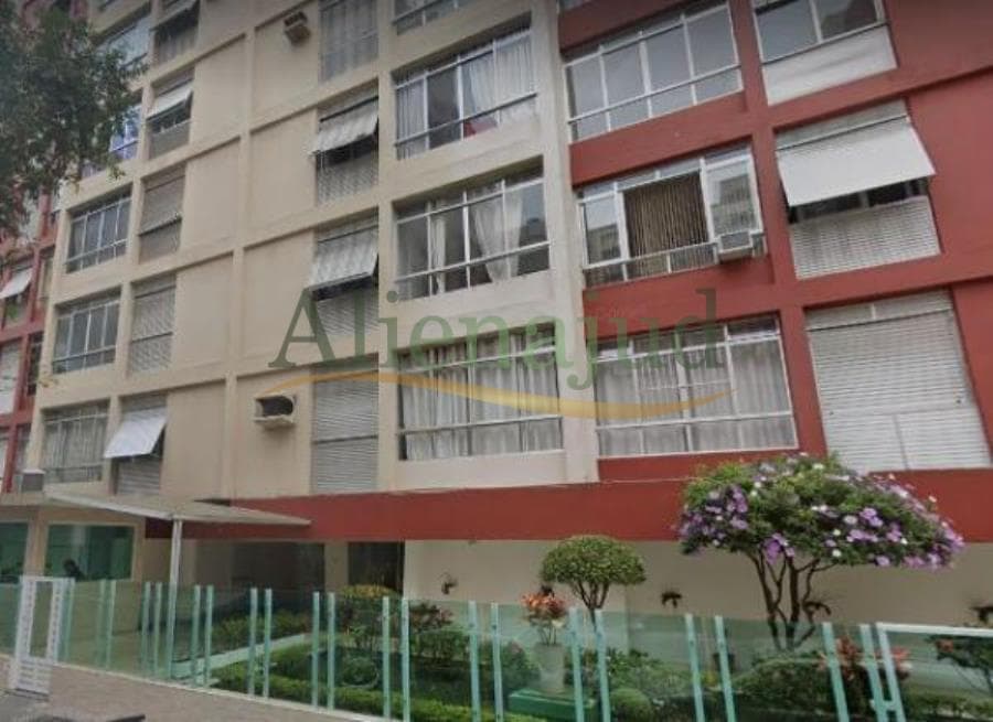 Foto 3 de 7: Apartamento em leilão em Santos - SP — Apart. c/ área útil de 45,30m² localizado na Rua Anália Franco Apart. c/ área útil de 45,30m² localizado na Rua Anália Franco