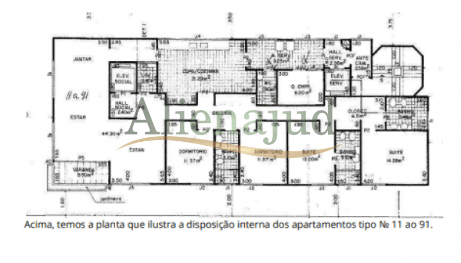 Foto 2 de 7: Apartamento em leilão em Santos - SP — DIREITOS - Apart. c/ 2 suítes, 2 dorms. e área útil de 221,51m² situado na Rua Carolino Rodrigues em Santos/SP DIREITOS - Apart. c/ 2 suítes, 2 dorms. e área útil de 221,51m² situado na Rua Carolino Rodrigues em Santos/SP