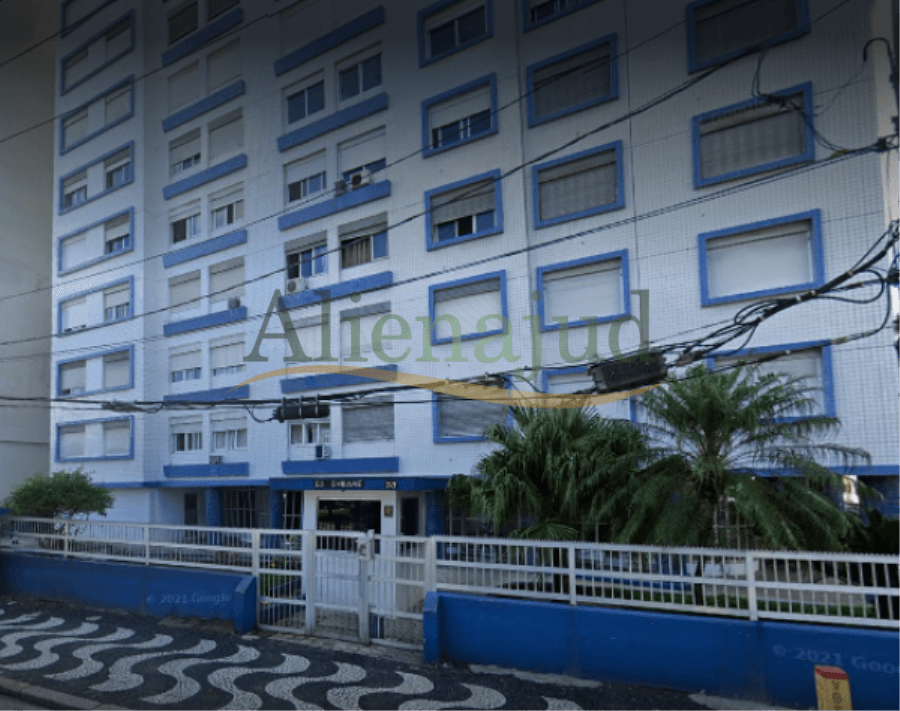 Foto 2 de 3: Apartamento em leilão em Santos - SP — Apart.  c/ área útil de 24,42m² situado na Av. Bartolomeu de Gusmão em Santos/SP Apart.  c/ área útil de 24,42m² situado na Av. Bartolomeu de Gusmão em Santos/SP