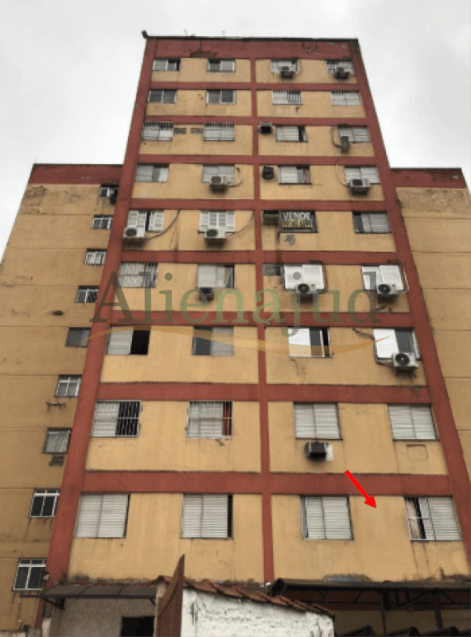 Foto 2 de 4: Apartamento em leilão em Santos - SP — Apart. c/ área útil de 57,53m² situado na Rua Flamínio Levy Apart. c/ área útil de 57,53m² situado na Rua Flamínio Levy