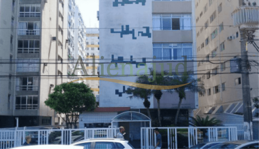 Foto 6 de 11: Apartamento em leilão em Santos - SP — Apart. c/ 1 dorm. e área útil de 46,00 m² situado na Av. Bartolomeu de Gusmão Apart. c/ 1 dorm. e área útil de 46,00 m² situado na Av. Bartolomeu de Gusmão