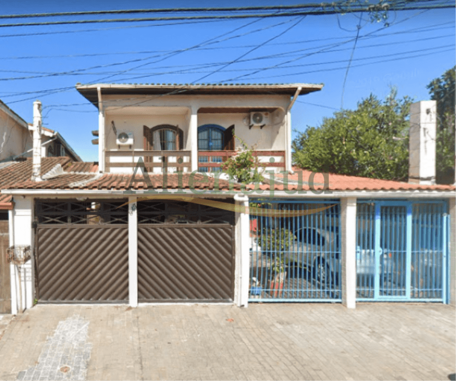 Foto 3 de 13: Terreno em leilão em Guarujá - SP — Residência geminada assobrada e edícula c/ área útil de 131,61625m² situada na Rua Attilio Gelsomini Residência geminada assobrada e edícula c/ área útil de 131,61625m² situada na Rua Attilio Gelsomini