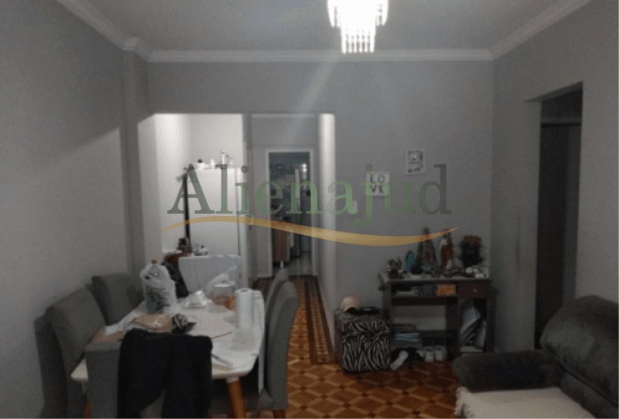 Foto 3 de 12: Apartamento em leilão em Santos - SP — Apart. c/ 2 dorms. e área útil de 65,00m² situado na Rua Bassin Nagib Trabulsi em Santos/SP Apart. c/ 2 dorms. e área útil de 65,00m² situado na Rua Bassin Nagib Trabulsi em Santos/SP