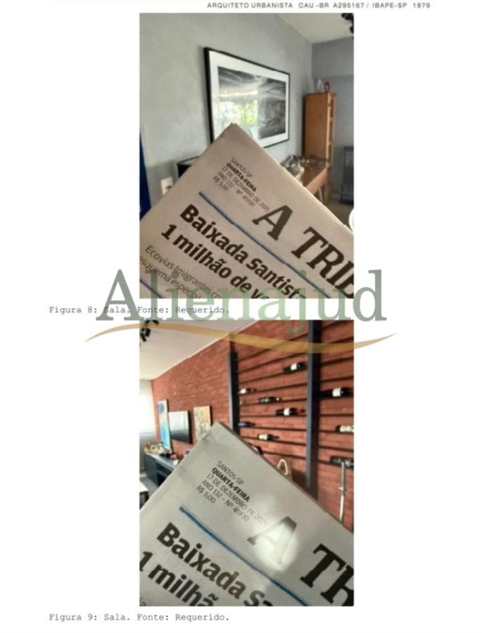 Foto 5 de 8: Apartamento em leilão em Santos - SP, bairro Ponta da Praia — Apto. c/ 269m² e 3 dorm. na Ponta da Praia em Santos/SP Apto. c/ 269m² e 3 dorm. na Ponta da Praia em Santos/SP