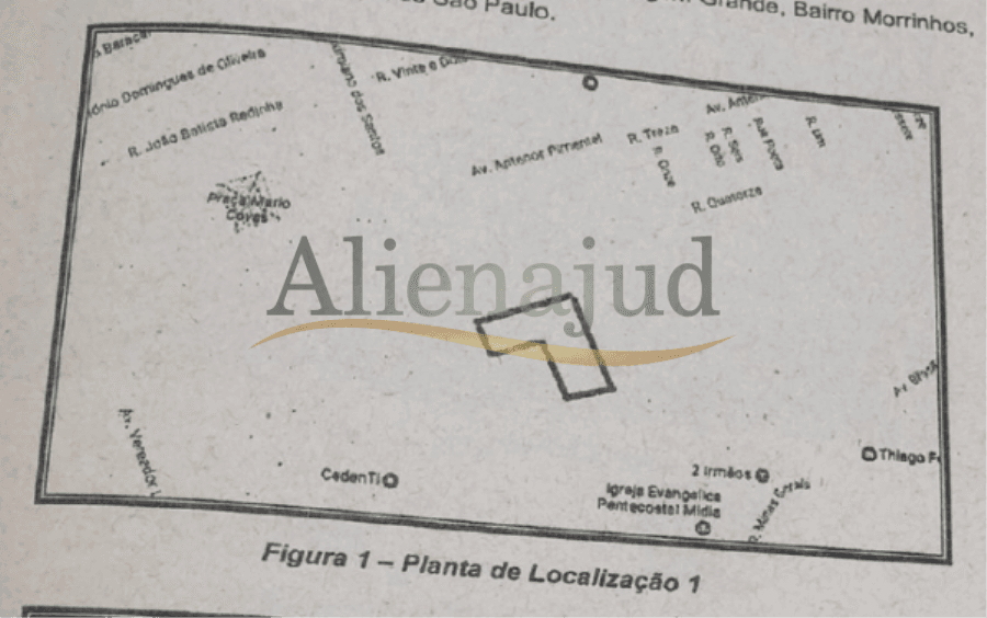 Foto 2 de 4: Terreno em leilão em Guarujá - SP — DIREITOS - Terreno c/ área de 34.761,85m² situado em Vicente de Carvalho DIREITOS - Terreno c/ área de 34.761,85m² situado em Vicente de Carvalho