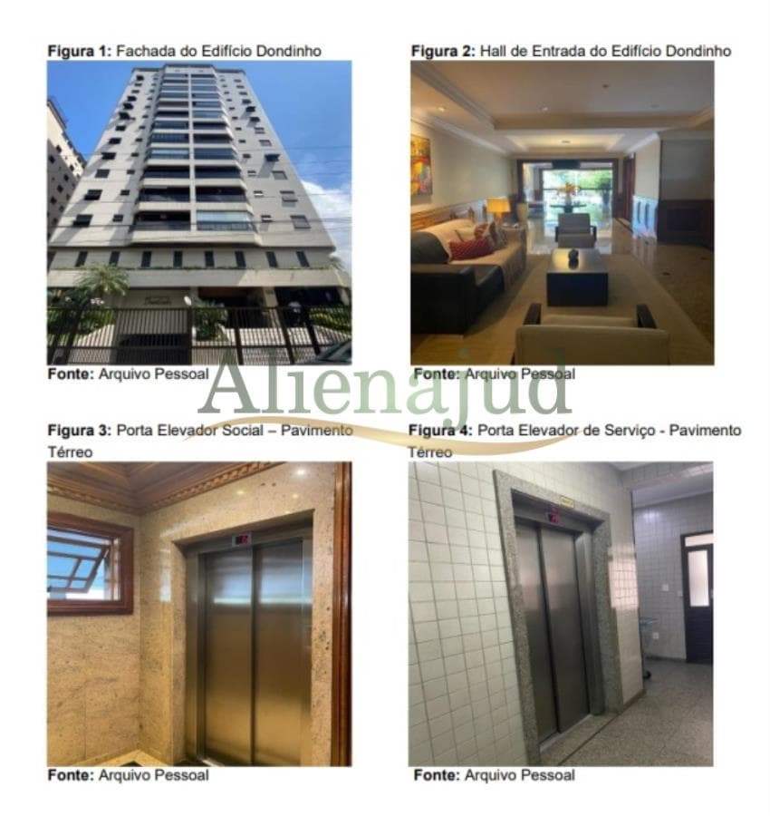 Foto 2 de 4: Apartamento em leilão em Santos - SP, bairro Embaré — DIREITOS - Apto. c/ 187m² no bairro Aparecida em Santos/SP DIREITOS - Apto. c/ 187m² no bairro Aparecida em Santos/SP