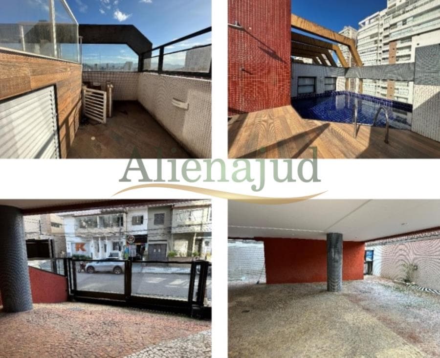 Foto 8 de 8: Apartamento em leilão em Santos - SP, bairro Boqueirão — Apto. duplex c/ 375m² no Boqueirão em Santos/SP Apto. duplex c/ 375m² no Boqueirão em Santos/SP