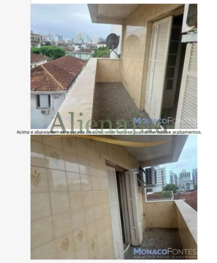 Foto 10 de 18: Apartamento em leilão em Santos - SP, bairro Embaré — DIREITOS - Apto. c/ 281,47m² no bairro Embaré em Santos/SP DIREITOS - Apto. c/ 281,47m² no bairro Embaré em Santos/SP