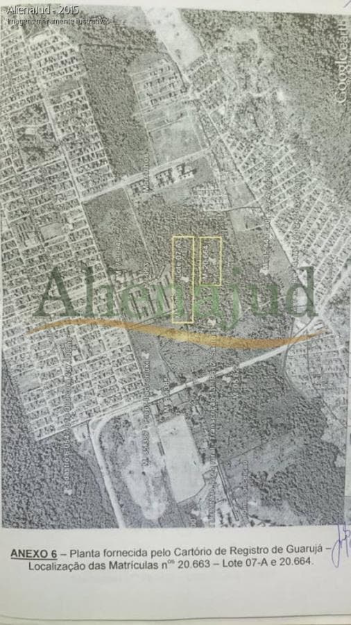 Foto 2 de 5: Terreno em leilão em Guarujá - SP — 12ª VC Santos - Terrenos em Guarujá Terrenos Guarujá - Área114.086,00m²