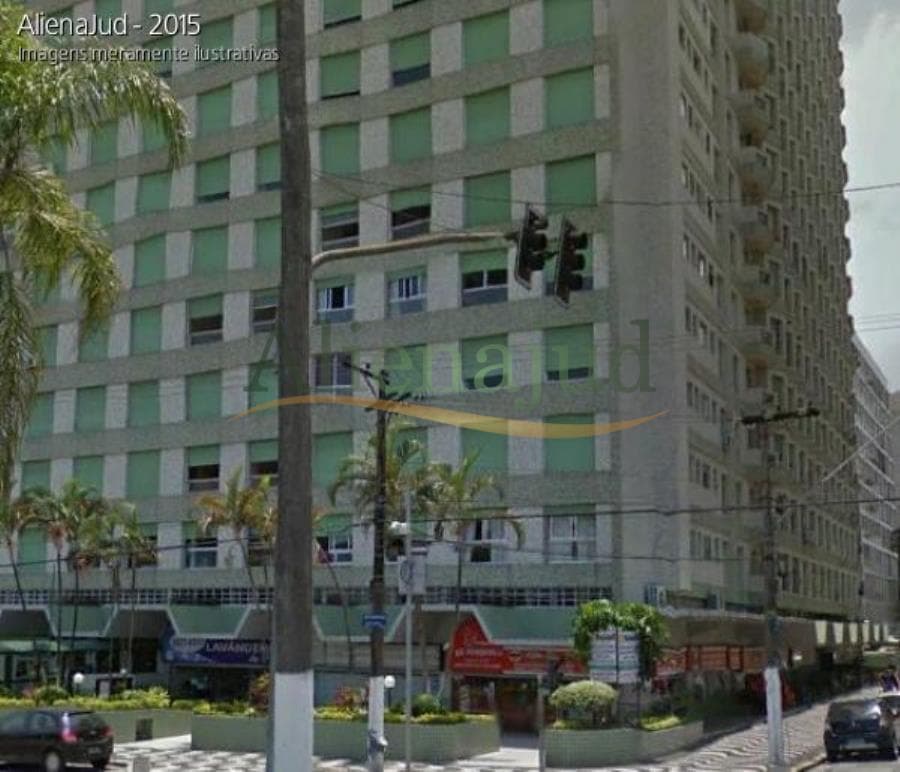 Foto 2 de 3: Apartamento em leilão em Santos - SP — Cond. Edif. Ilhas do Sul APTO- Aparecida em Santos- AU 44m²