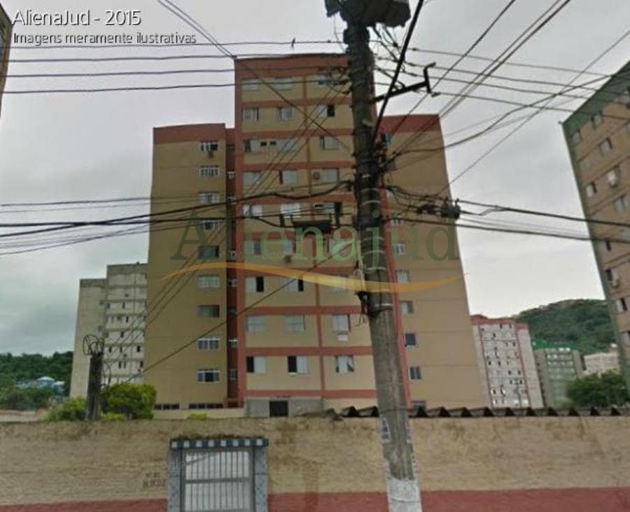 Foto 2 de 4: Apartamento em leilão em Santos - SP — 12ª VC Santos - Ap. Saboó APTO 2 Dorm. Saboó - Santos/SP