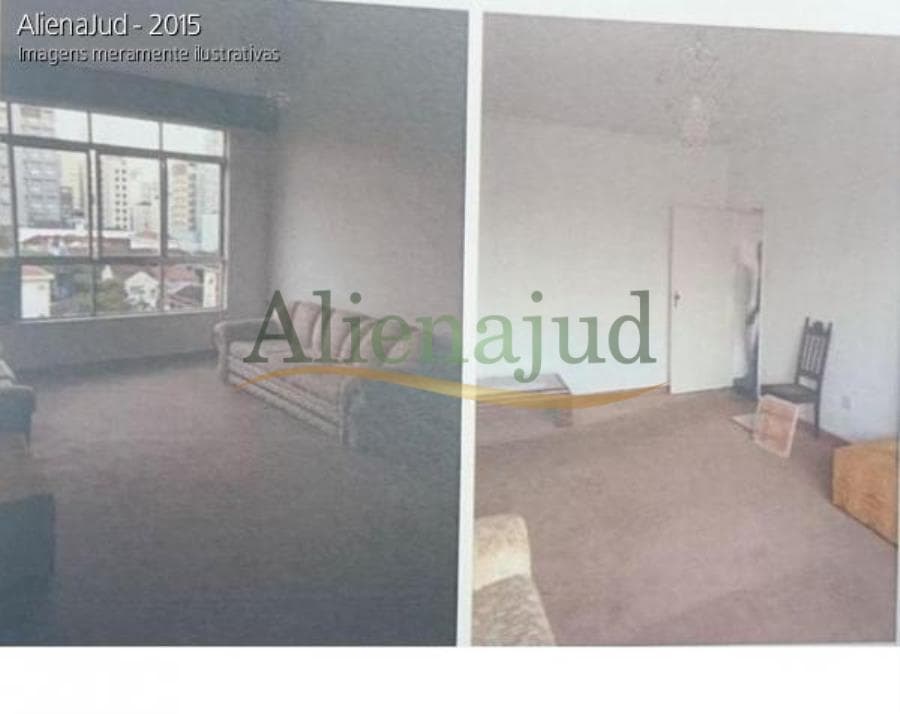 Foto 4 de 9: Apartamento em leilão em Santos - SP — 4ª VC Santos -Cond. Edif. Inaiá APTO-AU 135m²-Pompéia-Santos
