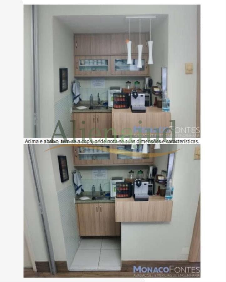 Foto 5 de 8: Comercial em leilão em Santos - SP, bairro Boqueirão — Sala comercial c/ 44,22m² no Edif. Helbor Offices Vila Rica Sala comercial c/ 44,22m² no Edif. Helbor Offices Vila Rica