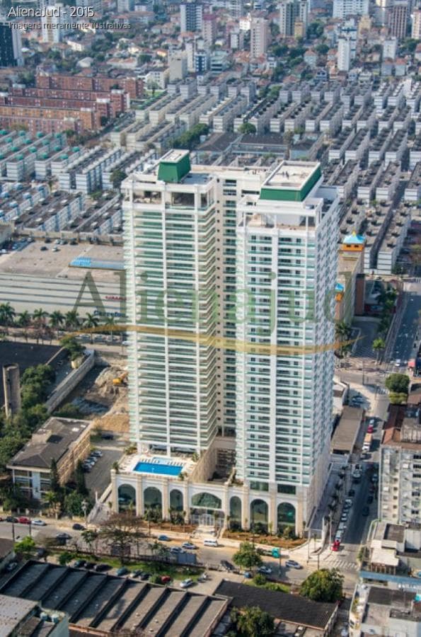 Foto 4 de 4: Apartamento em leilão em Santos - SP — Alienação FiduciáriaVille de France APTO-AU 128m²-Aparecida-Santos/SP
