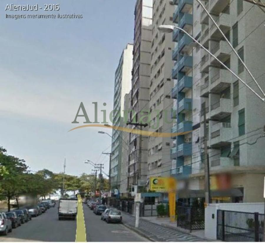 Foto 2 de 3: Apartamento em leilão em Santos - SP — 4ª VC Santos - Edifício Marilar APTO 2 Dorm. José Menino- Santos/SP