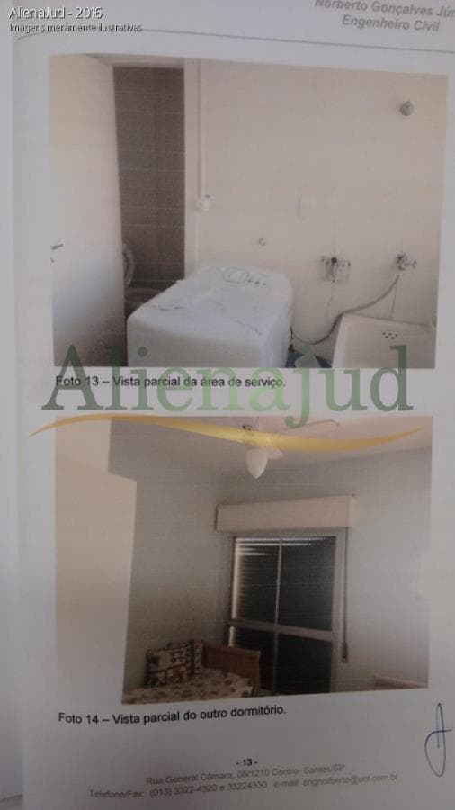 Foto 7 de 9: Apartamento em leilão em Guarujá - SP — 1ª VC Guarujá - Edif. Tramandaí-A DIREITOS - Apto- 201m² Guarujá/SP