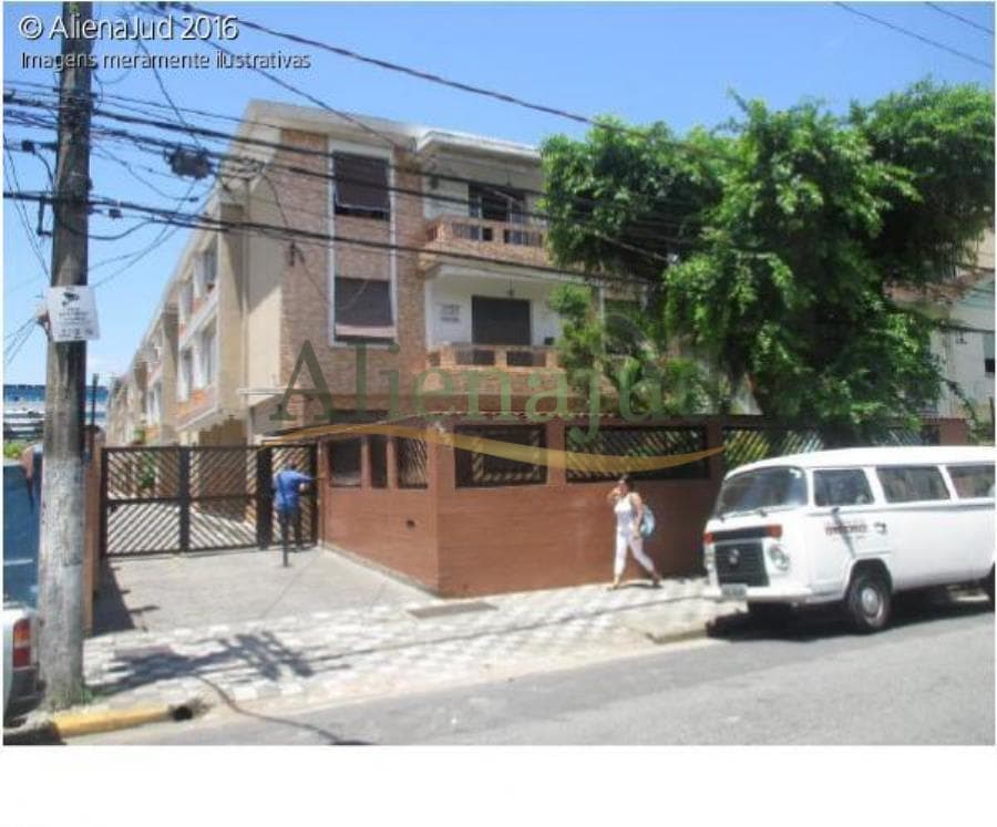Foto 3 de 6: Apartamento em leilão em Santos - SP — 4ª VC Santos - Condomínio Itajaí APTO 2 Dorm. Boqueirão - Santos/SP